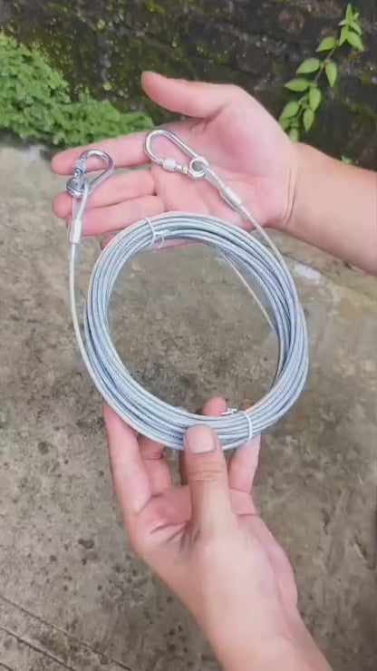 Multi-Use Strong Steel Wire with Hooks